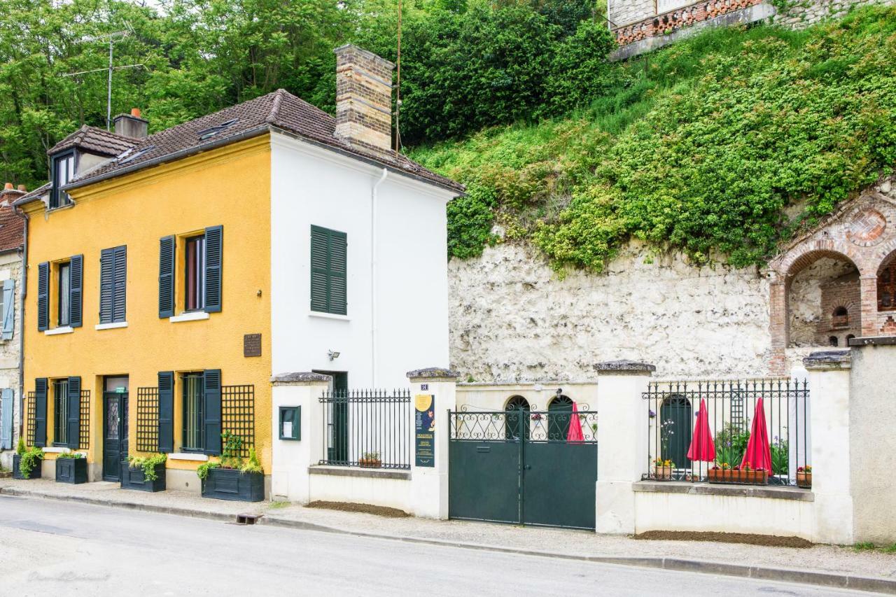 Maison Ou Claude Monet Vecut A Vetheuil Bed & Breakfast Eksteriør bilde